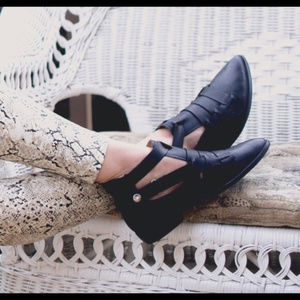 ISO Free People Woven Ankle boots